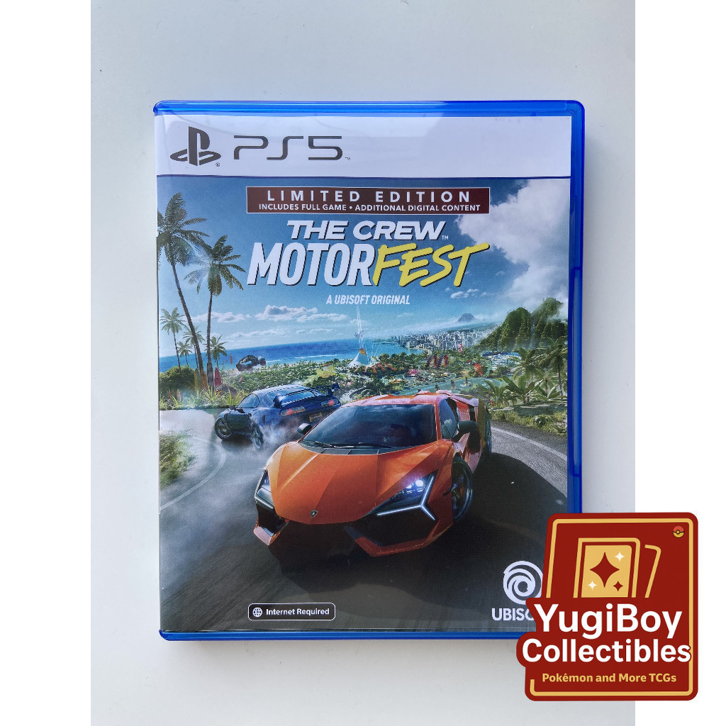 PS5 The crew motorfest Limited edition R3 ENG/CHI