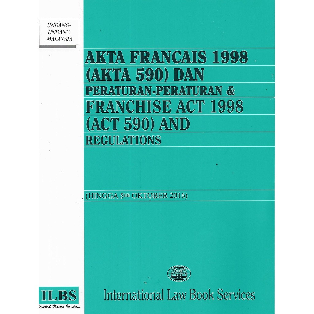 Akta Francais 1998 (Akta 590) Dan Peraturan-Peraturan | Shopee Malaysia