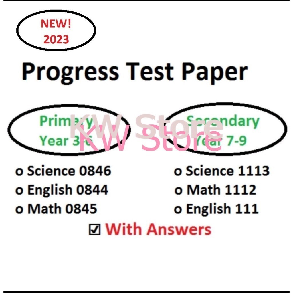 [2023] TP980 Cambridgess Progress Checkpoint Paper + Mark Scheme┃Year 3 ...