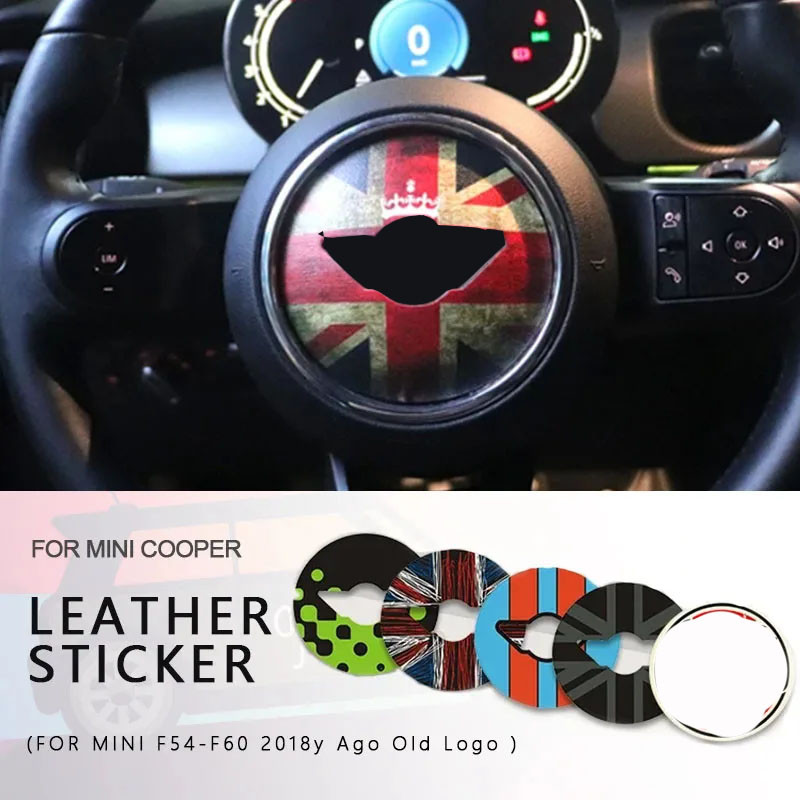 Steering Wheel Stickers For Mini cooper F54 F55 F56 F60 R50 R52 R53 R55 ...