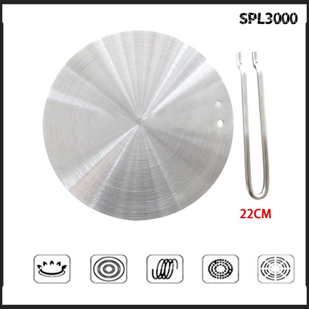 1/2/3 Induction Adapter Heat Diffuser Converter Hob Adapter f/Gas Stove