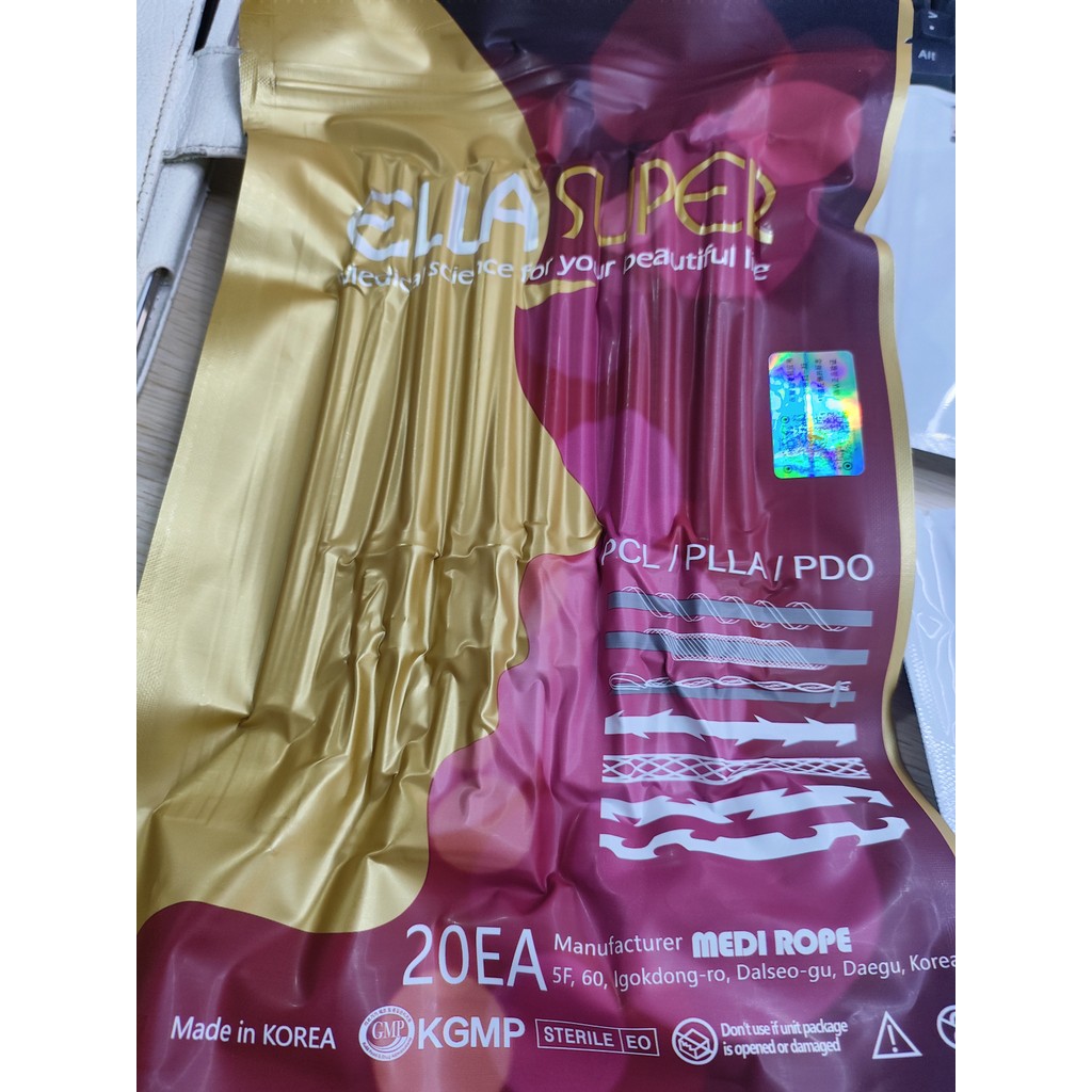 Ella Threads PDO PCL Super PLLA Cog SCREW German Face Lifting Thread ...
