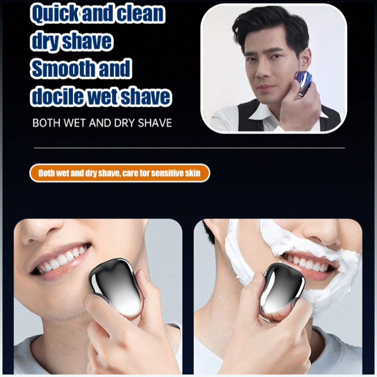 Razor Portable Triple Blade shaving tools Portable and compact Flexible ...
