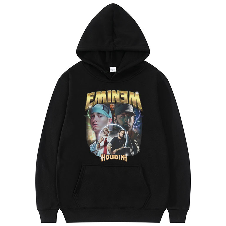 Rapper Eminem The Death Of Slim Shady Houdini Hip Hop Hoodie Male ...