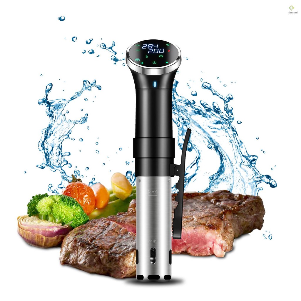 WiFi Sous Cooker Machine Immersion Circulator Quiet 1100 Watts Tuya APP ...