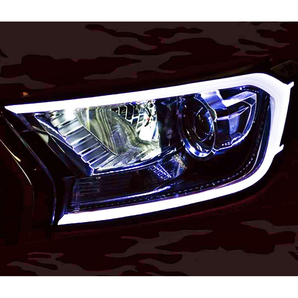 Headlamp Cover Luminous With Lights FITT Brand Ford Ranger Ranger ...