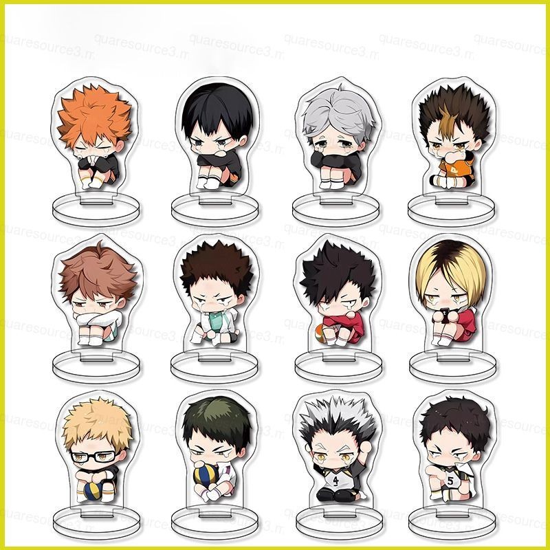 SQ3 3PCS/set Haikyuu acylic stand plate Hinata Shoyo Oikawa Tooru ...