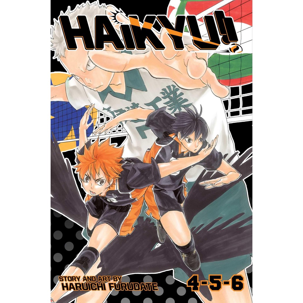 Haikyu (3In1 Edition), Vol. 2 Includes Vols. 4,5 & 6/Haruichi