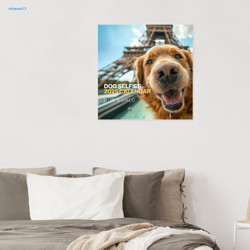 2025 Wall Calendar Planner Sturdy Pre-punched Holes Calendar 2025 Cute ...