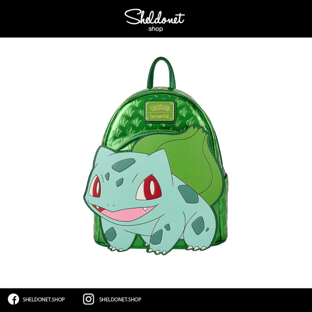 Loungefly: Pokémon Bulbasaur Cosplay Mini Backpack | Shopee Malaysia
