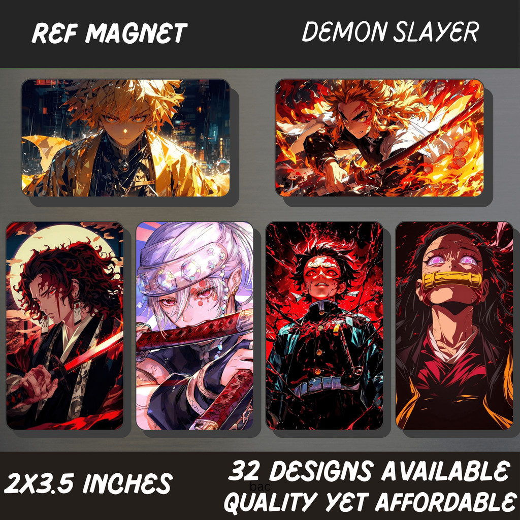Anime Ref Magnet - Demon Slayer | Shopee Malaysia