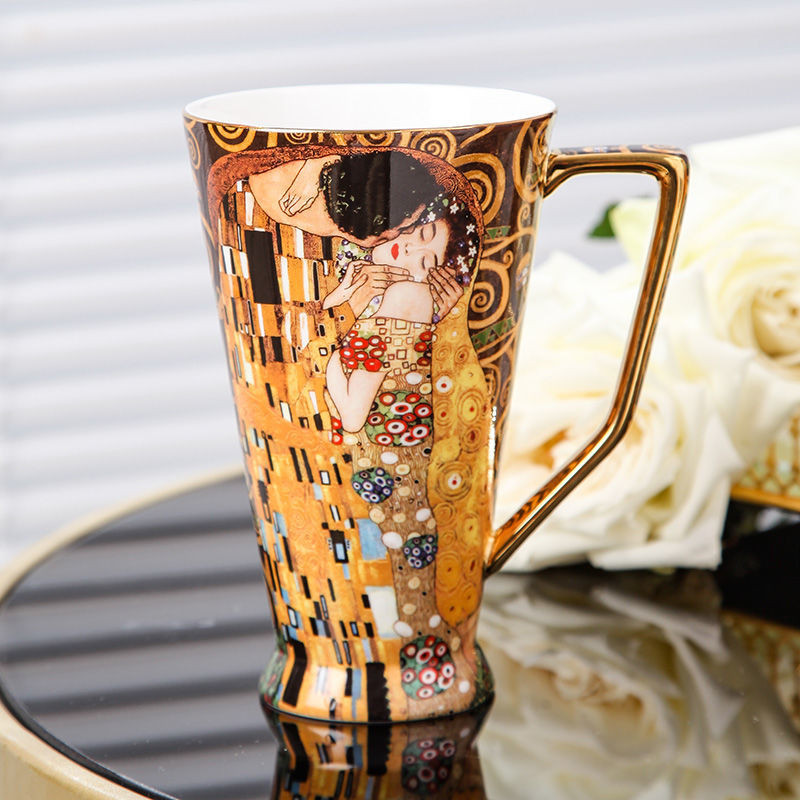 Set Cawan Kopi Bone China VPII | Set Piring Cawan Eropah Mewah | Cawan ...