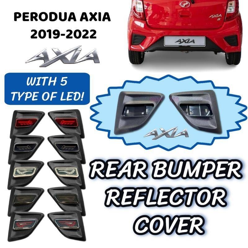 Rear Bumper Reflector Light Lamp Cover Perodua Axia 2019 / Axia Rahmah ...