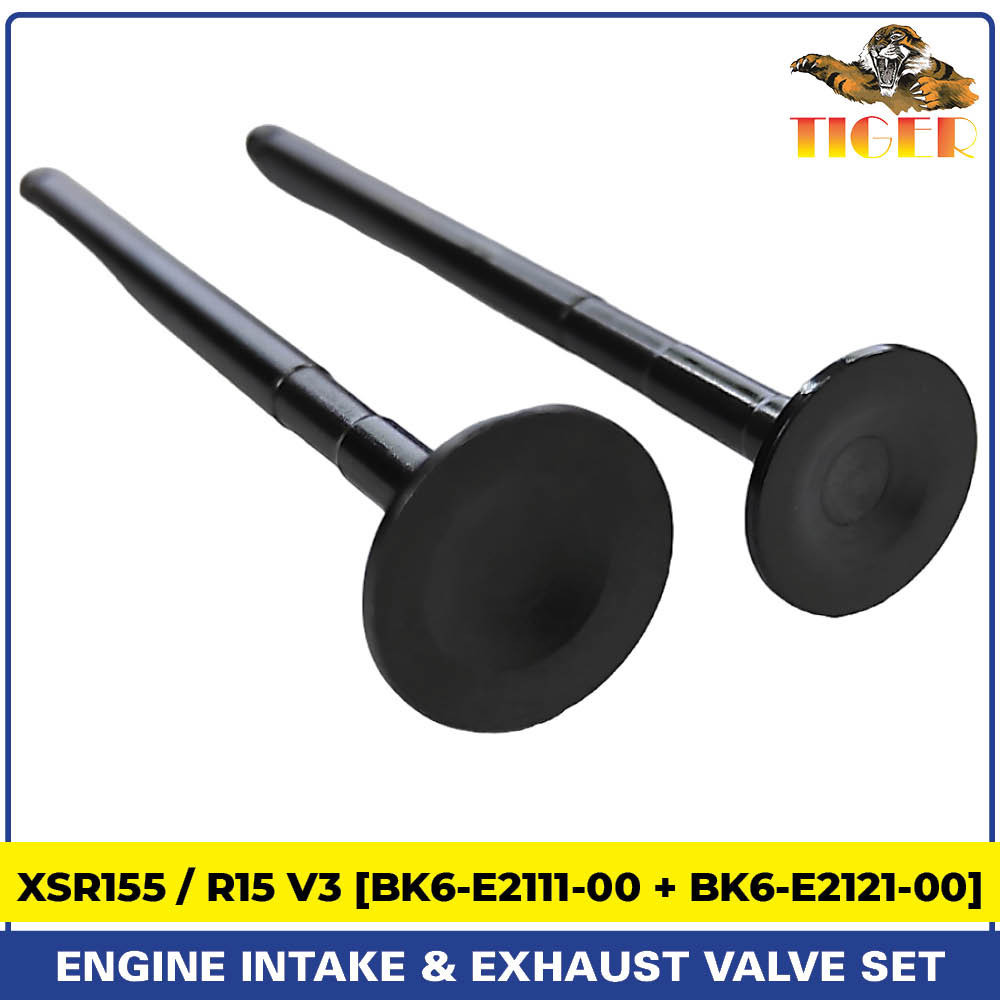 TIGER Yamaha XSR155 / R15 V3 Intake & Exhaust Engine Valve Set [BK6 ...