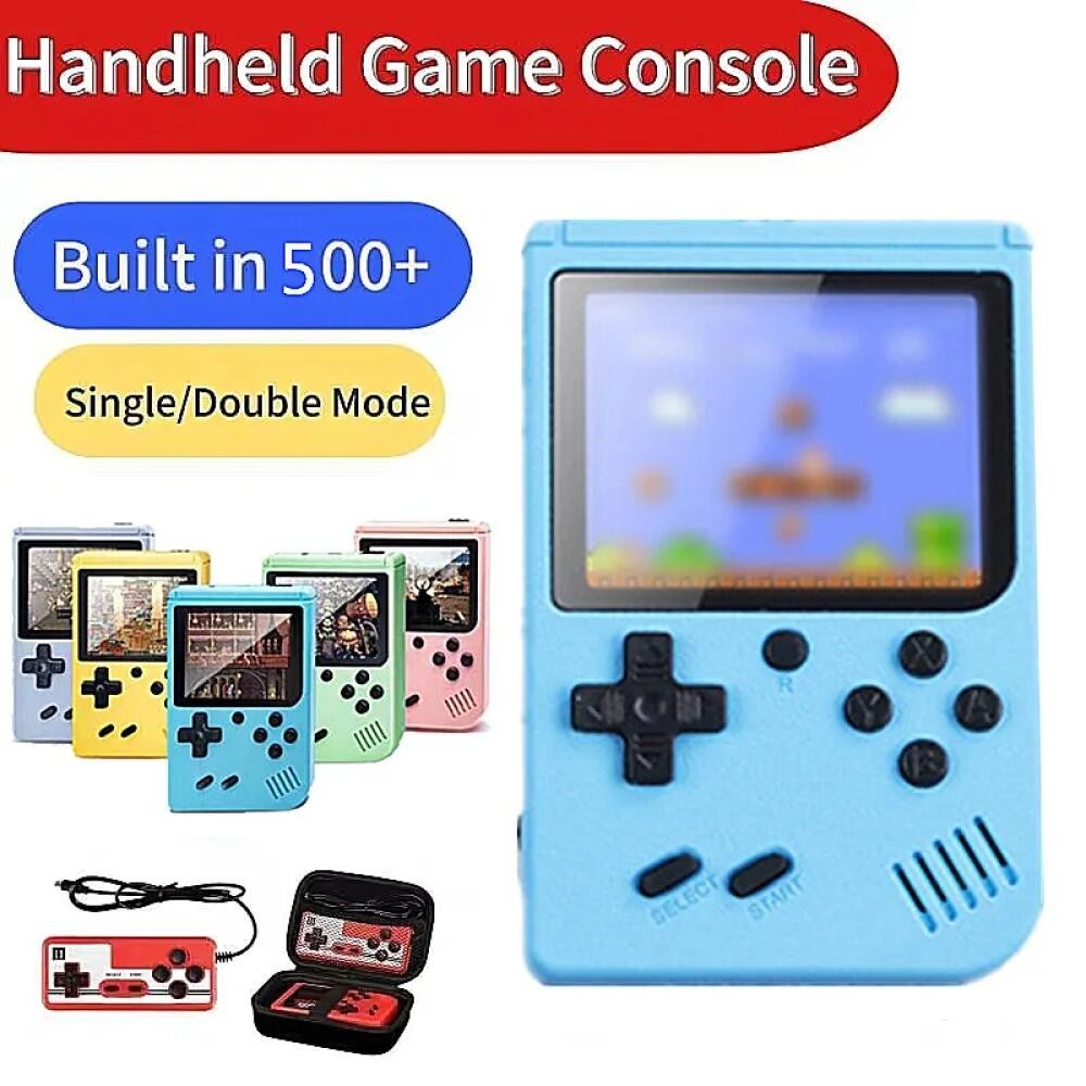 8-Bit Built-in 500+ Classic arcade retro games Console for Gameboy ...