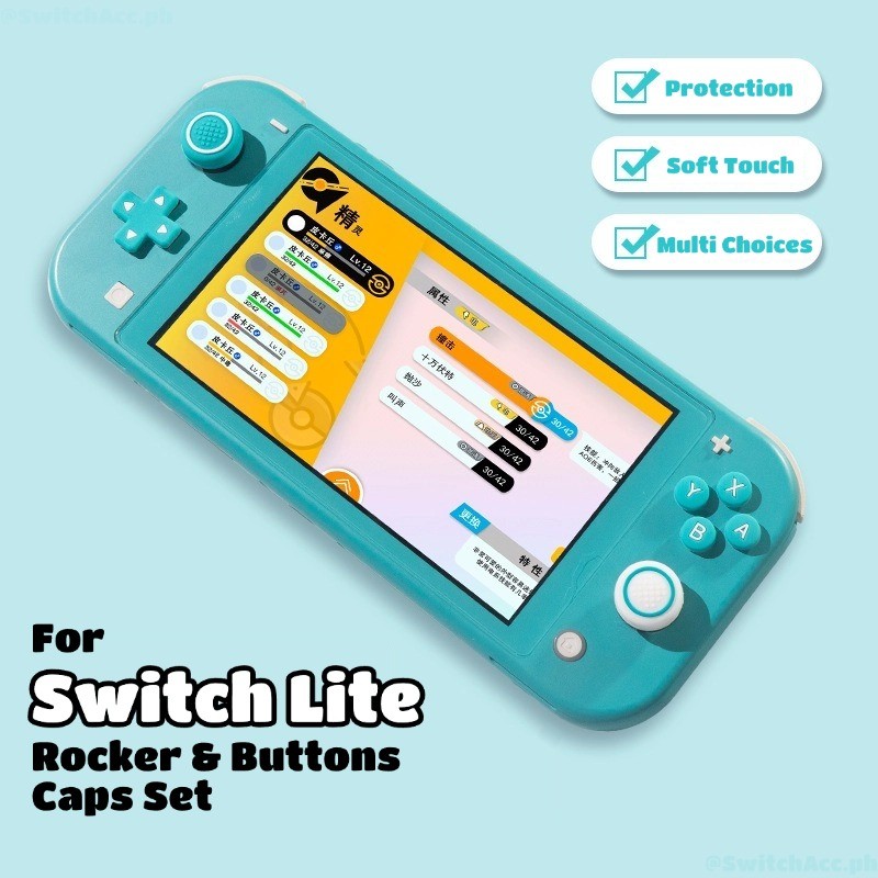 Switch Lite Button Rocker Caps Set for Nintendo Switch Lite Local Stock ...