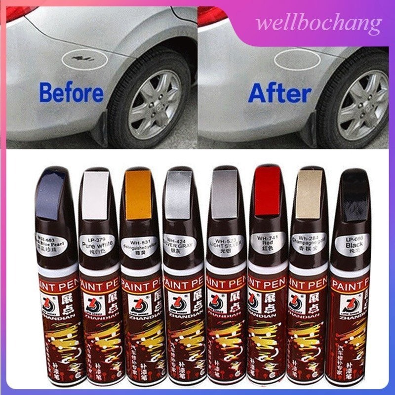 Car Scratch Repair Paint Pen Touch Up Pen Car Paint 2in1 Pen and Brush