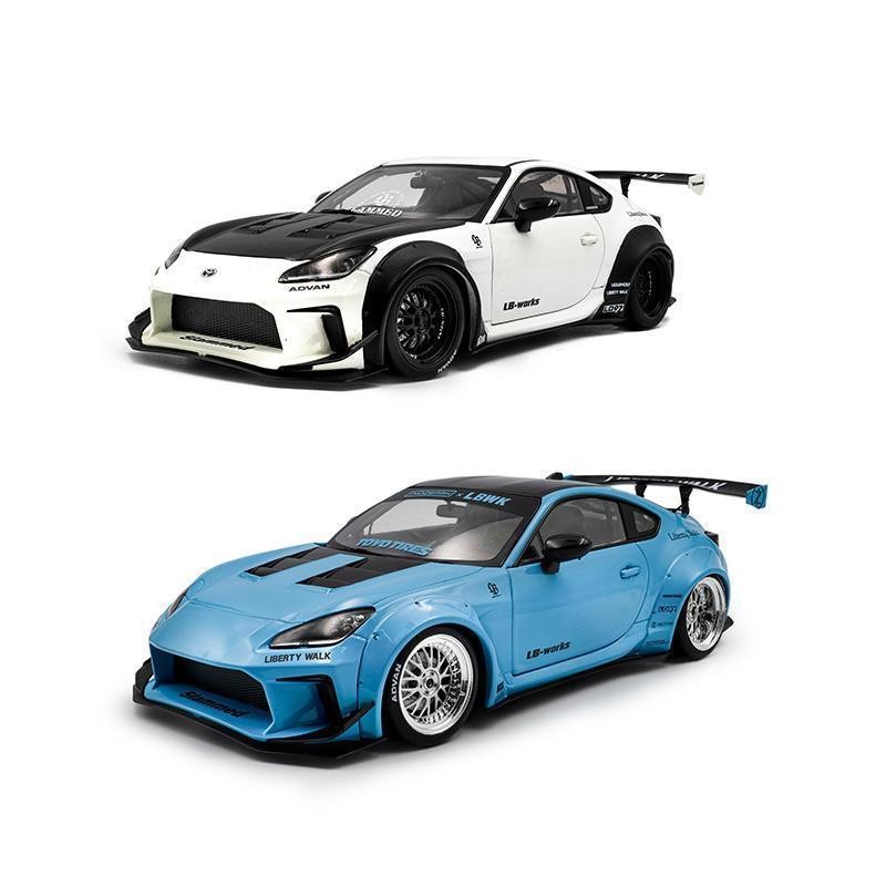 Solido 1: 18 Toyota GR86 LBWK Modified BODY KIT BABY Simulation Alloy ...