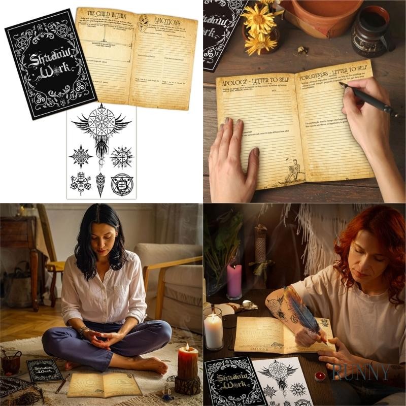 RUNNY Occult Themed Notebook With 42 Sheet For Daily Journaling ...
