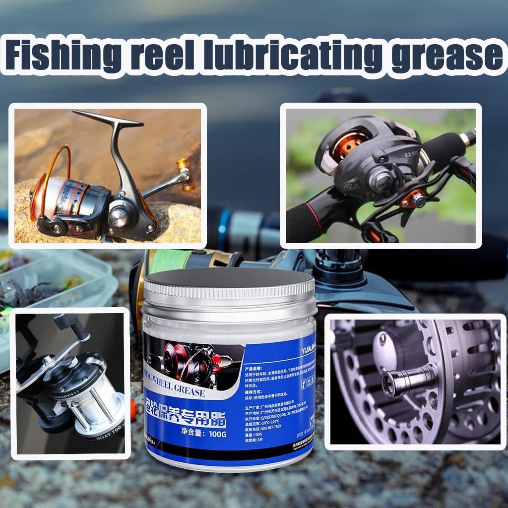 Fishing Reel Maintenance Kit with Lubricant Grease Rust Prevention ...