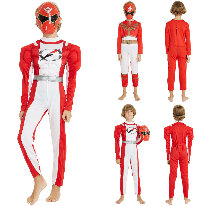 Produk Jualan Panas Halloween Kanak-kanak Power Rangers Armor Warrior ...