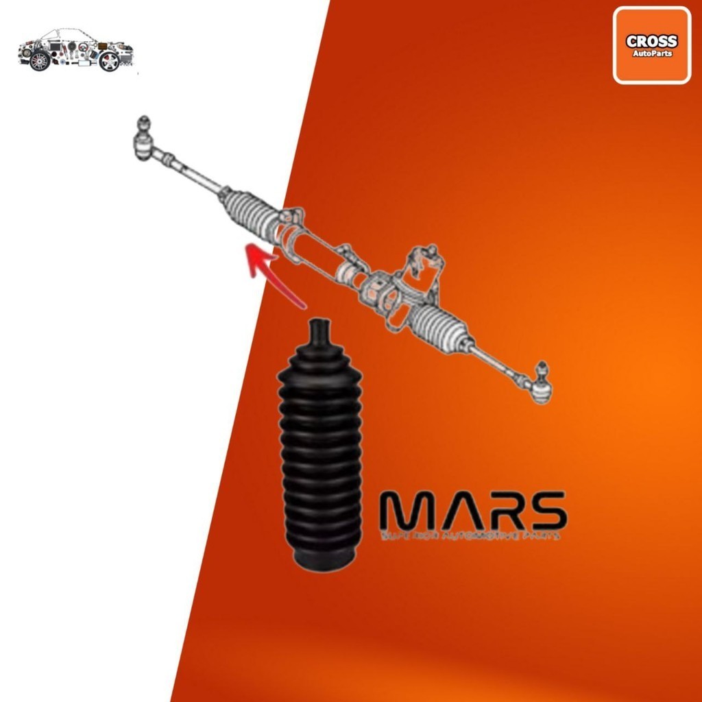 🔥 ORIGINAL MARS 🔥 POWER STEERING RACK BOOT COVER PROTON WIRA WAJA GEN2 ...