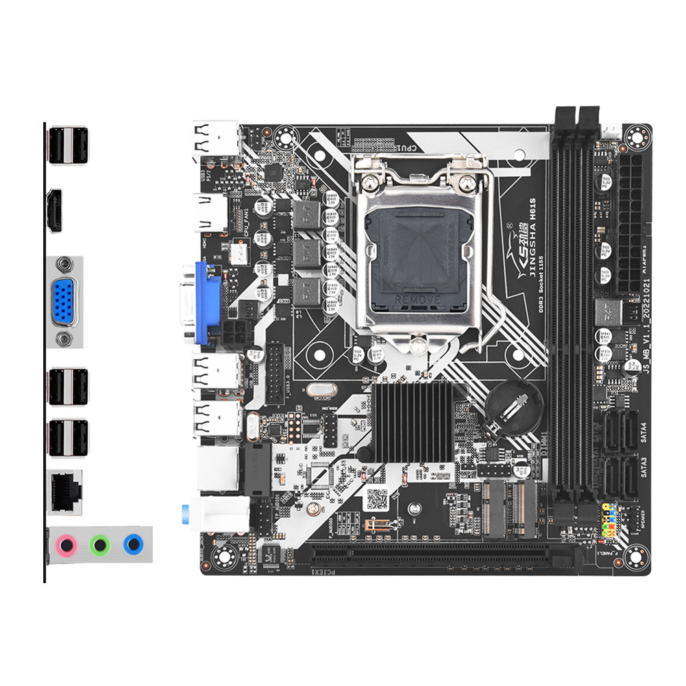 H61S MiniITX Motherboard LGA 1155 Mainboard Support M.2 NVMe M.2 WIFI