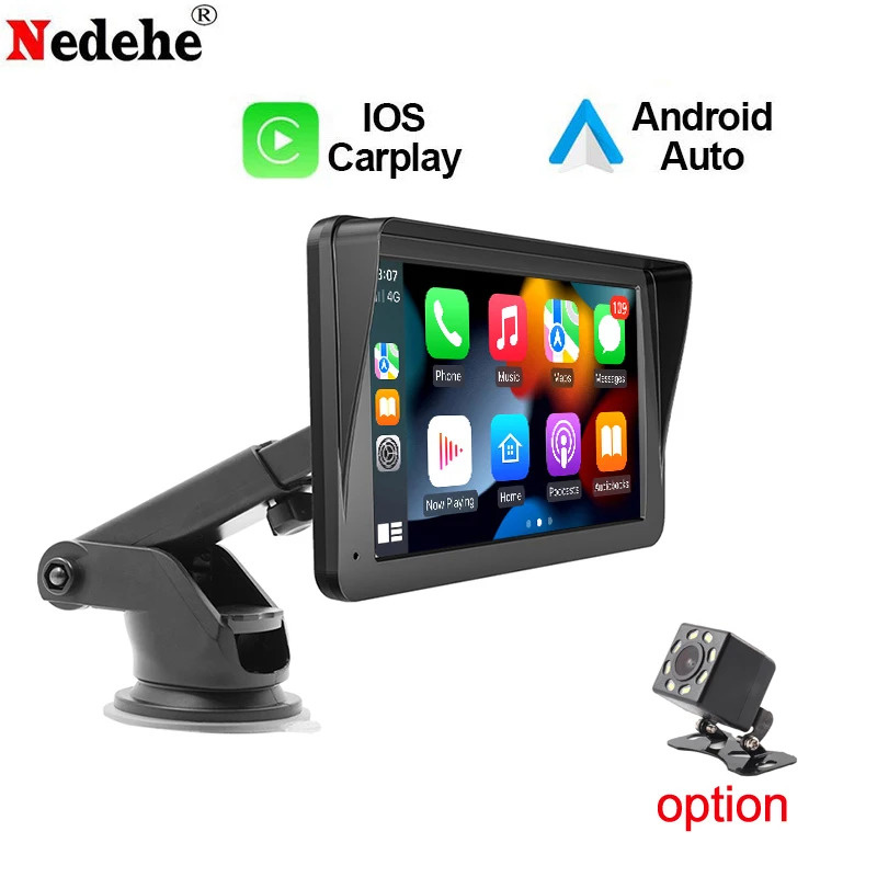 7 inch Universal Car Radio Multimedia Video Player Wireless Carplay ...
