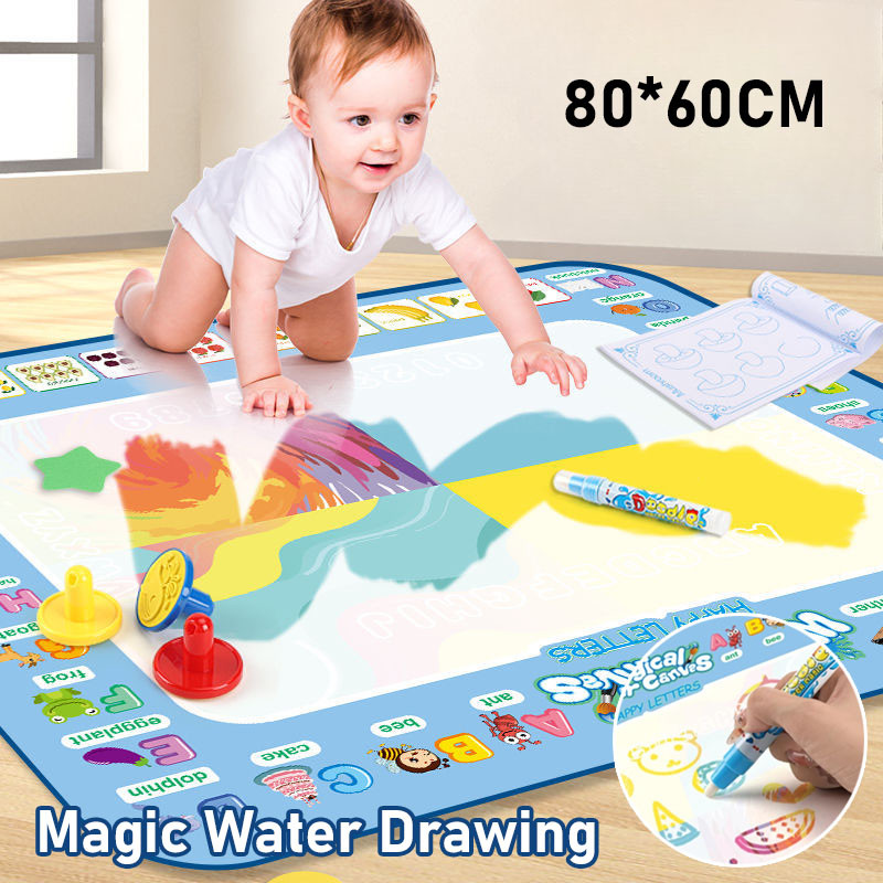 COD Magic Water Drawing Drawing Mat Coloring Doodle Reusable Board Mat ...