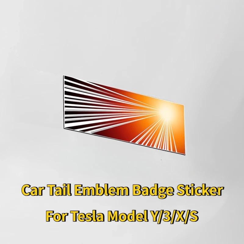 Tail Sticker for Tesla Model Y Juniper/Model 3 Highland 2025 First ...