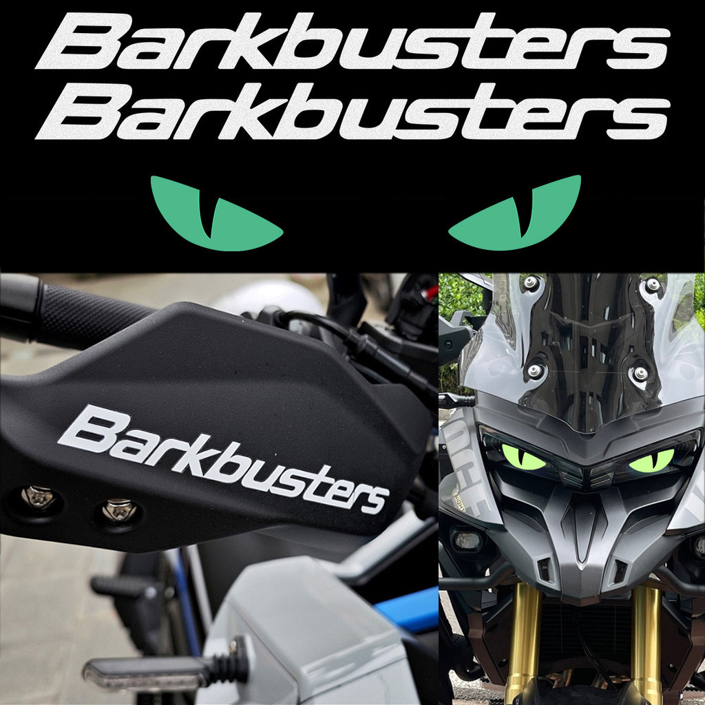 2PCS Motorcycle Accessories Handlebar Decals Barkbusters Hand Guard ...