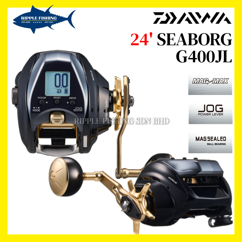 2024 DAIWA SEABORG G400JL Electric Reel(English display) with 1 year