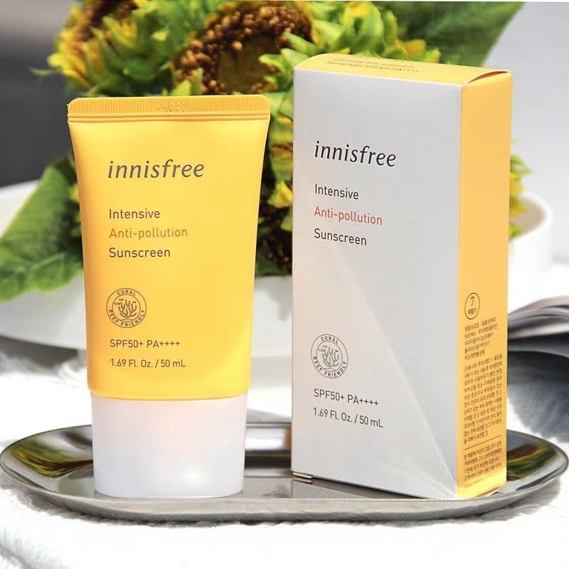 Innisfree Tone Up No Sebum Sunscreen SPF50+ PA++++ 50ml Face Sunblock Sun Care IFIG Shopee