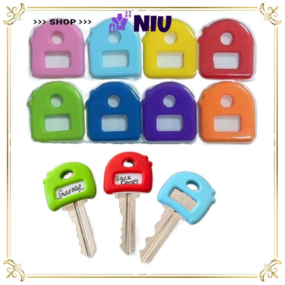 NIU 2Pack Topper Key Holder, Multicolor Organizer Tags Key Cap Covers ...
