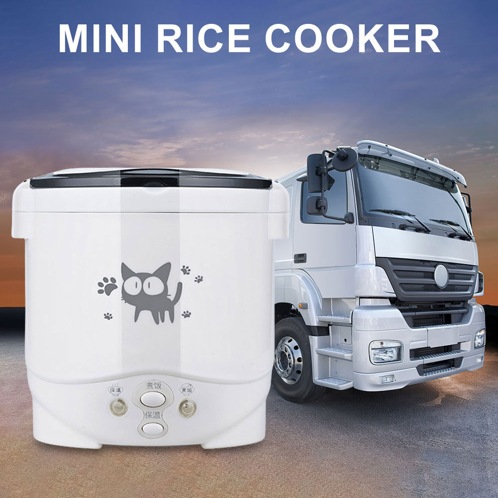 AU 1L Portable Rice Cooker with 12 Hours Timer Delay Mini Rice Maker ...
