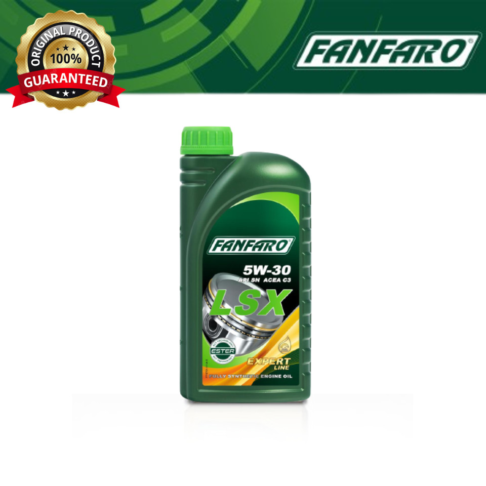 FF6701-1 Original FANFARO Fully Synthetic LSX 5w30 (1L+ESTER) | Shopee ...