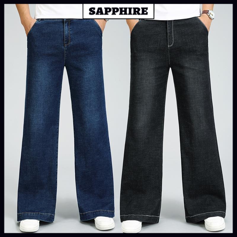Men's Plus Size Wide Leg Pants