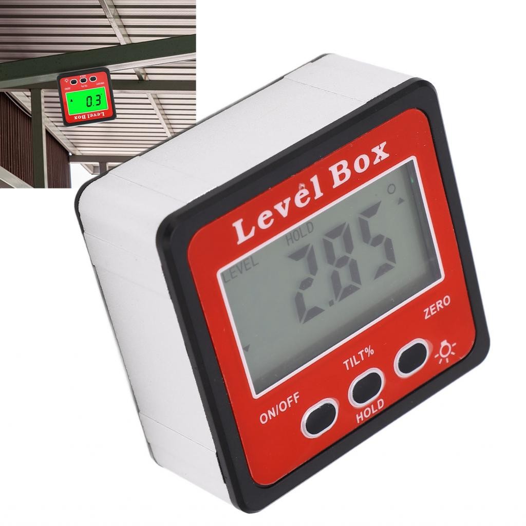 Treee Digital Inclinometer Electron Goniometers Level Box Accurate ...