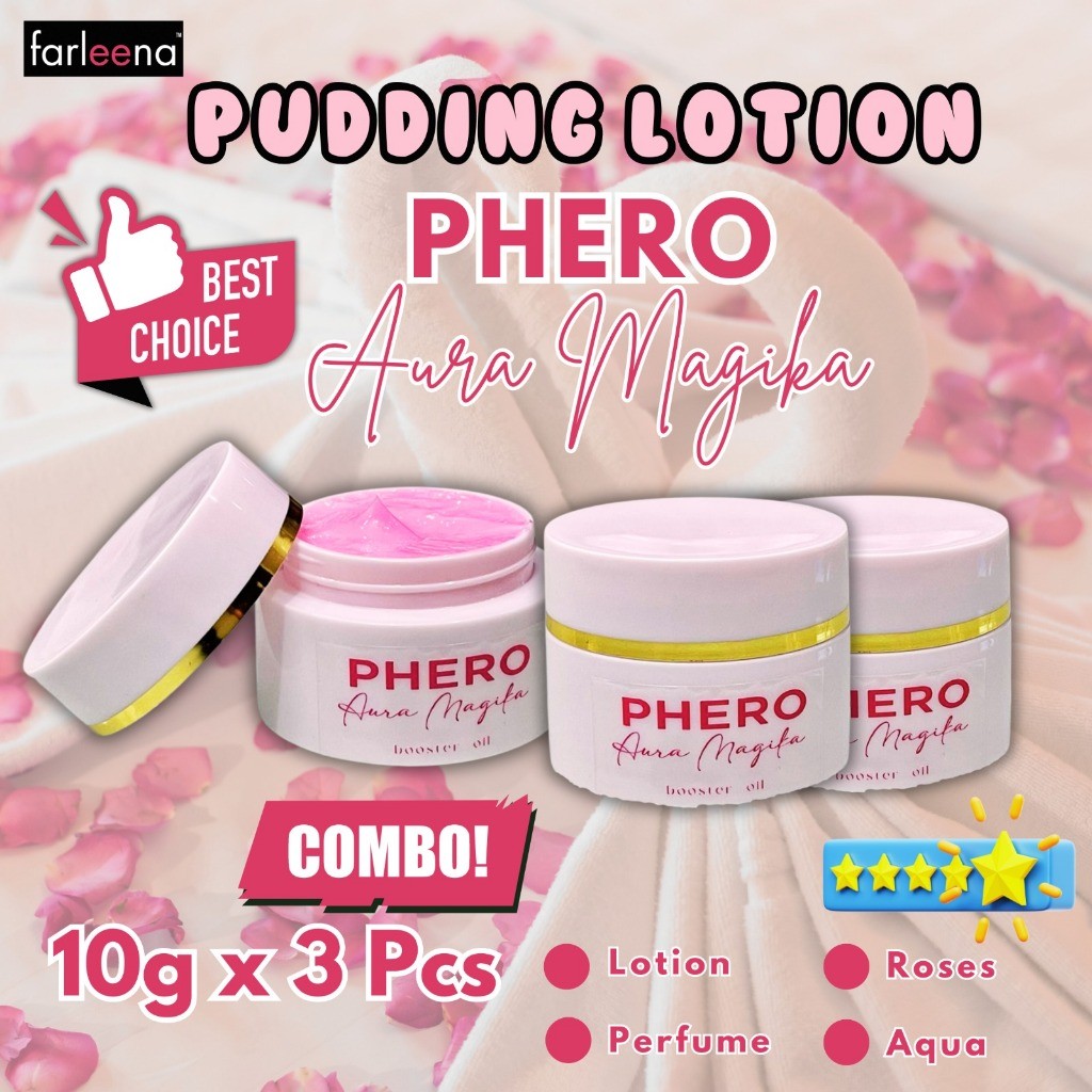 Pudding Lotion Perfume Phero Aura Magika 10g | Shopee Malaysia