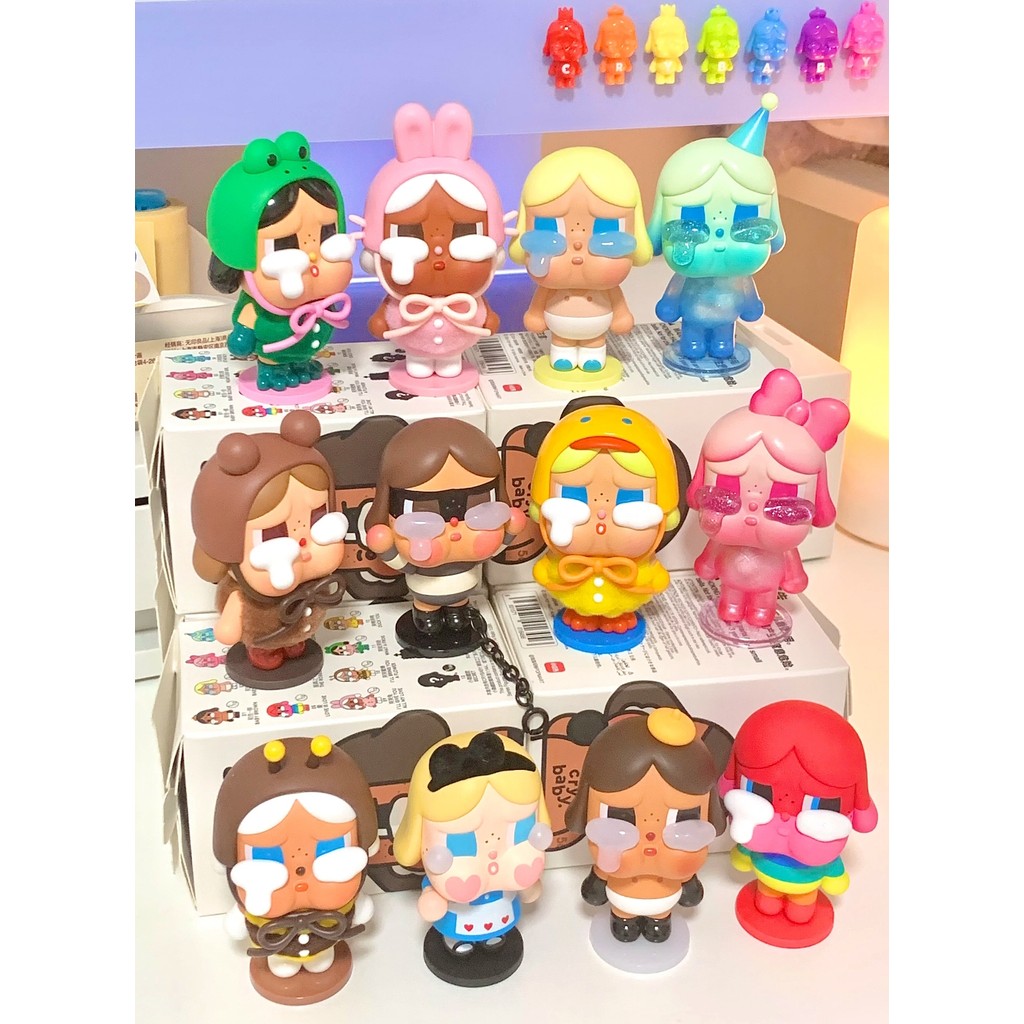 authentic CRYBABY Crying Again Series official art toy | Shopee Malaysia