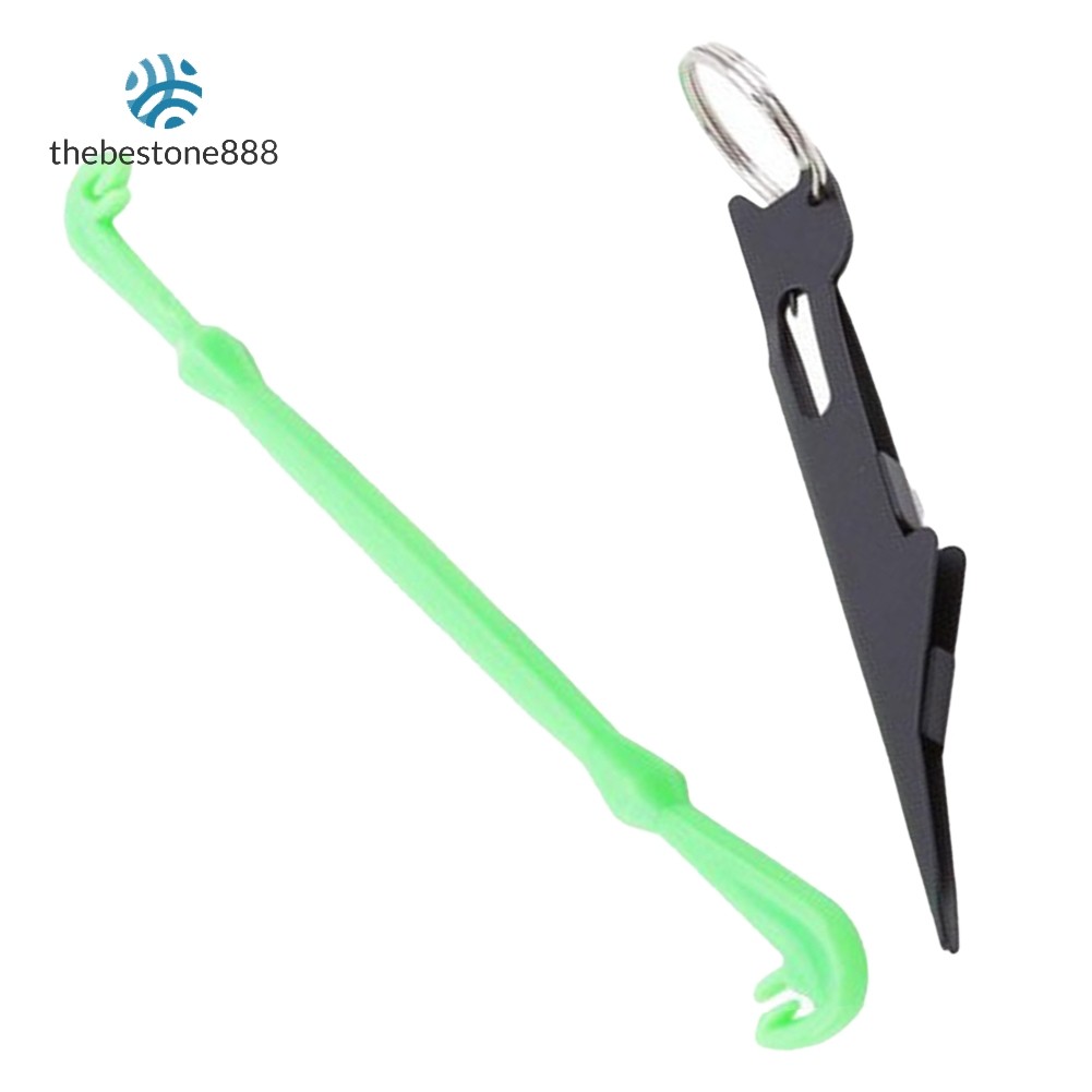 (THEBEST) Nail Knot Tying Tools Kit Fly Fishing Tie Fast Knot Tool Loop ...