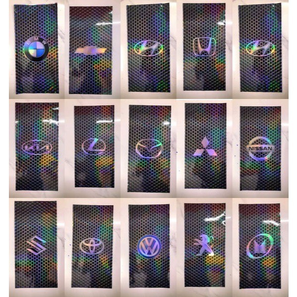 Car decals All kinds of brand stickers Logo Car Door B Pillar Stickers ...