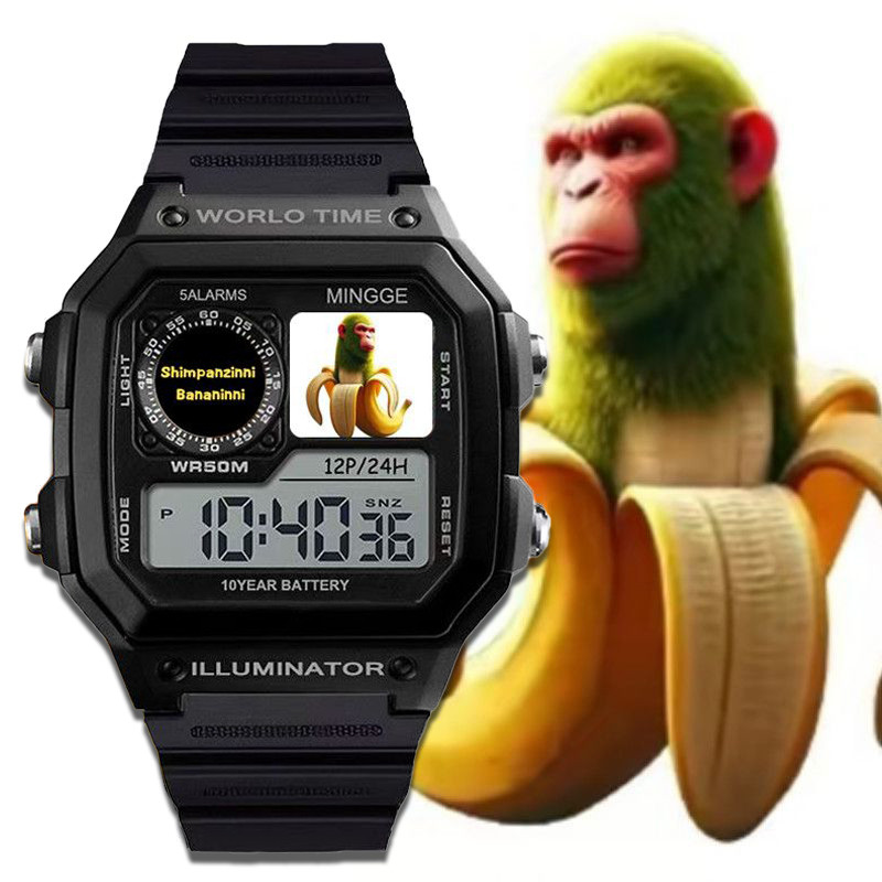 Waterproof AI Bananini Watch Bananini Watch Tung Tung Tung Sahur Watch ...