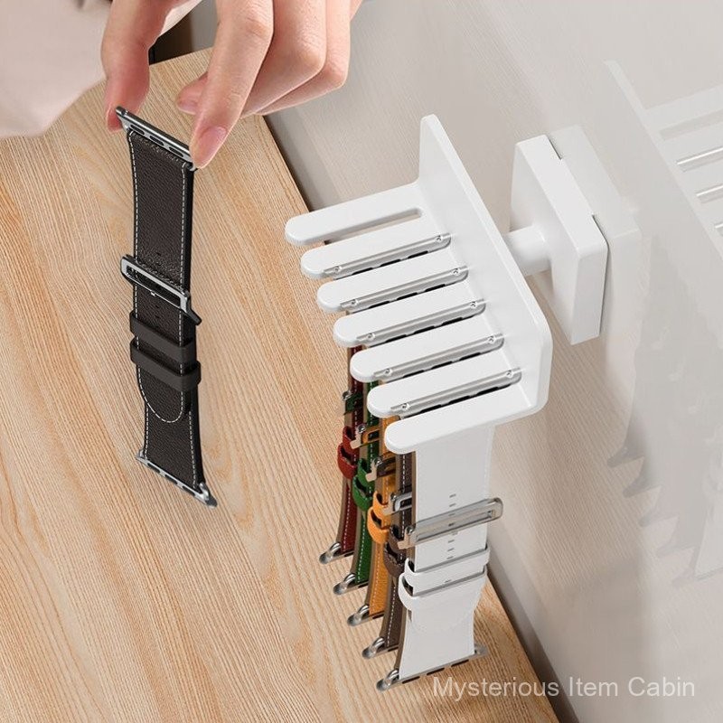 No-Drill Watch Organizer: Wall-Mounted Display Rack for Bedroom ...