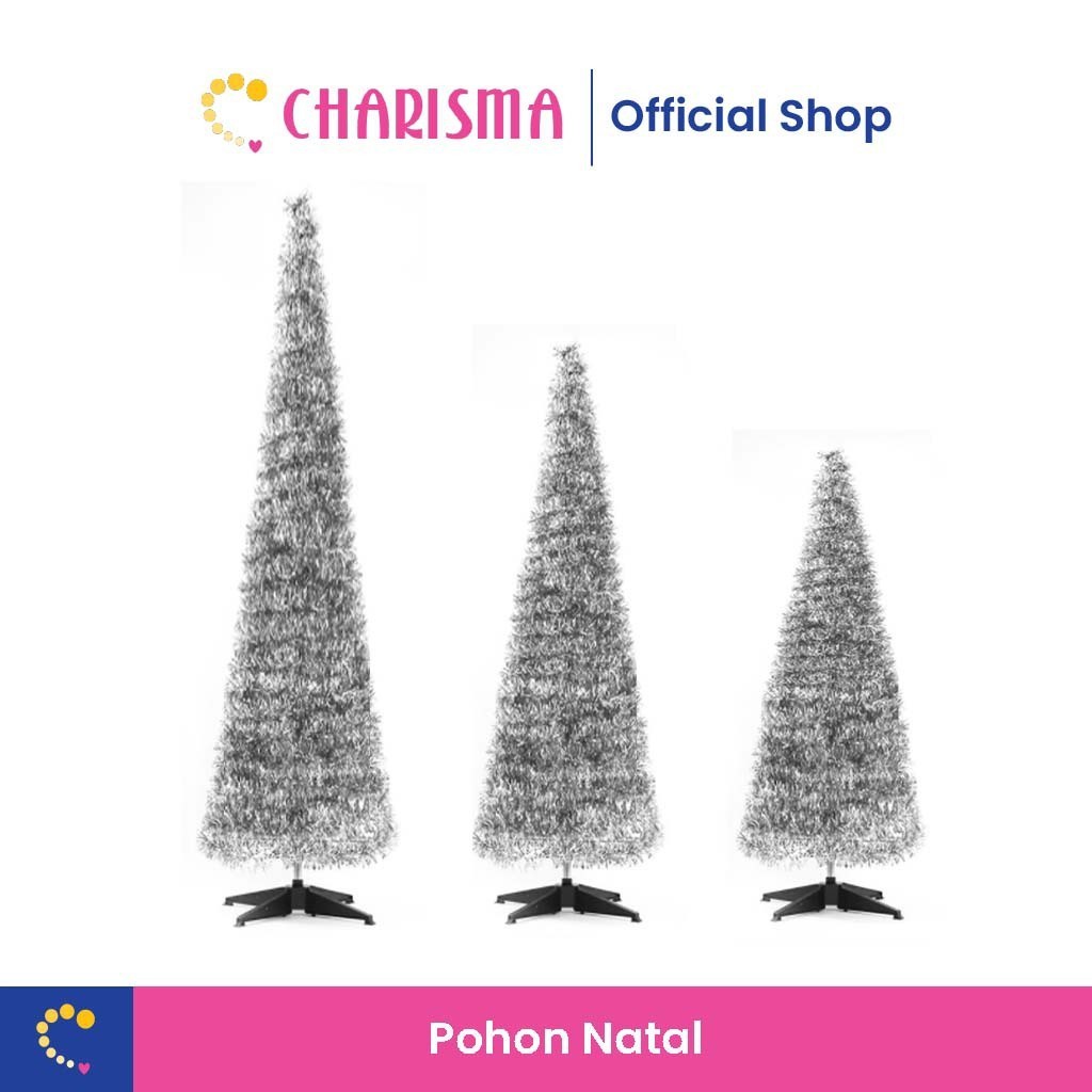 Charisma Minimalist Silver Christmas Tree | Shopee Malaysia