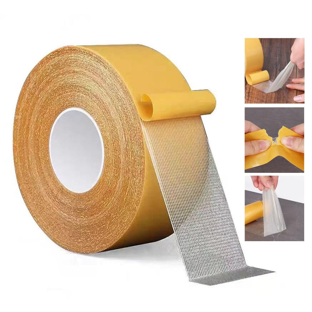 Double Sided Carpet Tape Transparent Heavy Duty Mounting Tape Residue ...