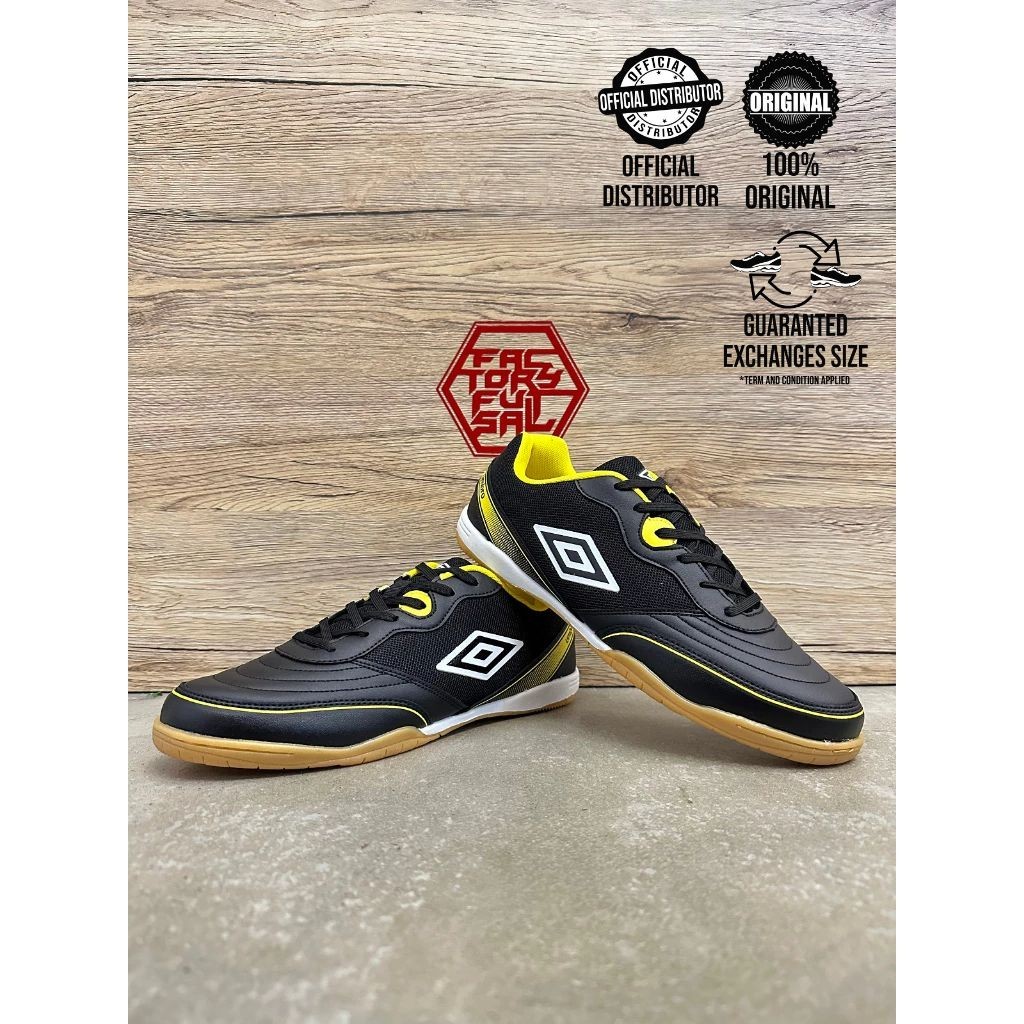 UMBRO SALA PULSE YELLOW KASUT FUTSAL SHOES Shopee Malaysia