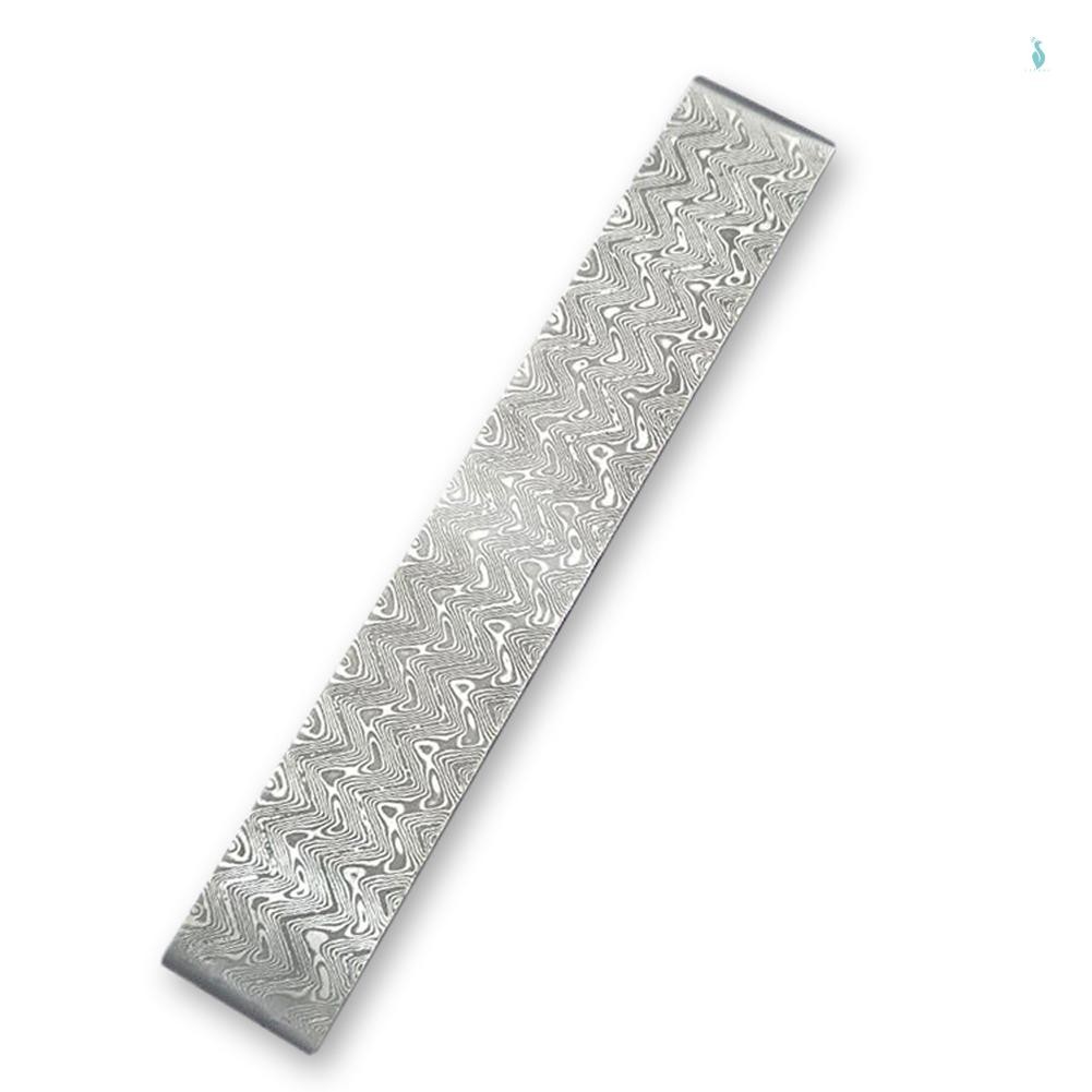 Damascus Steel Billet Patterned Steel Cutter Embryo Forging Materials ...