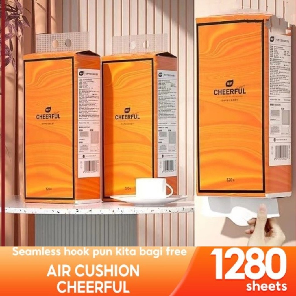 [4PCS]Botare AIR-cushion Botare tissue Cheerful Tissue paper Wall ...