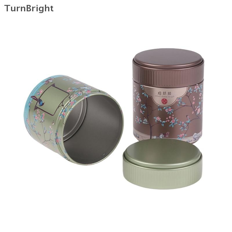 [TurnBright] Convenient Tea Storage Container For Home Tinplate Candy